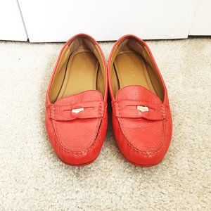 Coach | Red Penny Loafer Shoes